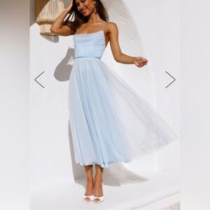 Hello Molly blue tulle dress